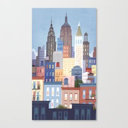 NYC stacked Canvas Print