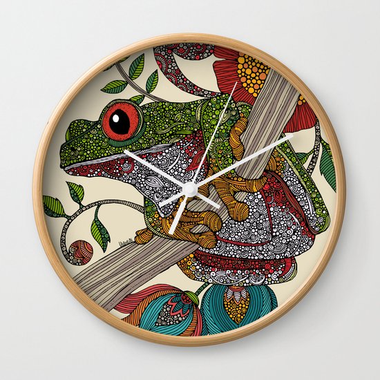 Phileus Frog Wall Clock