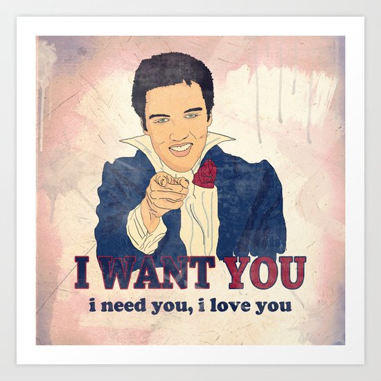 I Want You Art Print