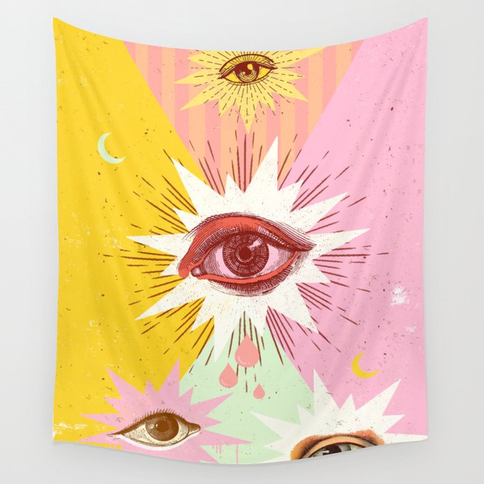 ALL EYES Wall Tapestry