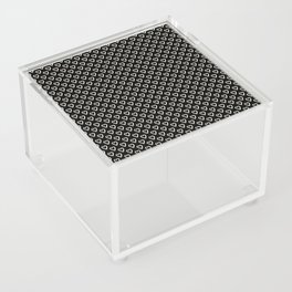 Black and white hearts for Valentines day Acrylic Box