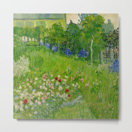  Daubigny's Garden painting by Vincent van Gogh, 1890 Metal Print | Byvincent, 1890, Painting, Garden, Vangogh, Oil 