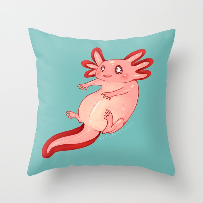 axolotl pillow pet
