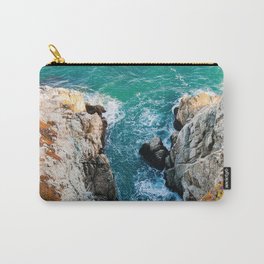 Ocean falaise 5 Carry-All Pouch | Photo, Mer, Falls, Hdr, Digital, Wall, Sea, Art, Artist, Jsebouvi 