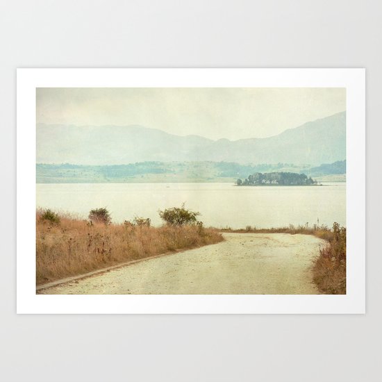 The Curve Art Print