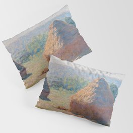Claude Monet - Haystacks, end of Summer Pillow Sham