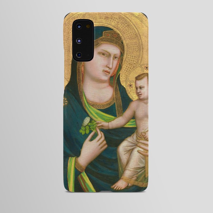Madonna and Child by Giotto Android Case