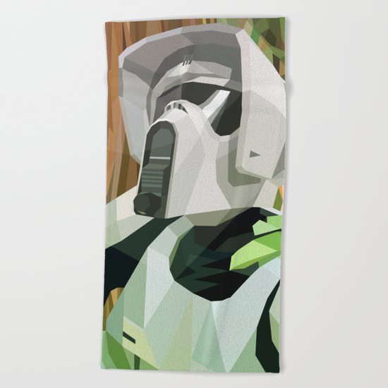 Scout Trooper Beach Towel