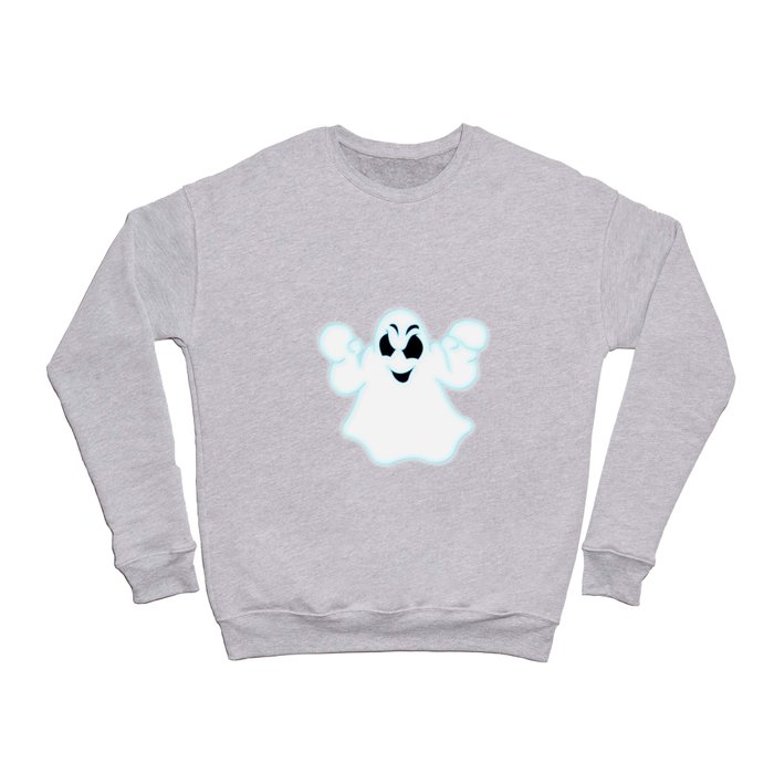 Glowing Halloween Ghost Crewneck Sweatshirt