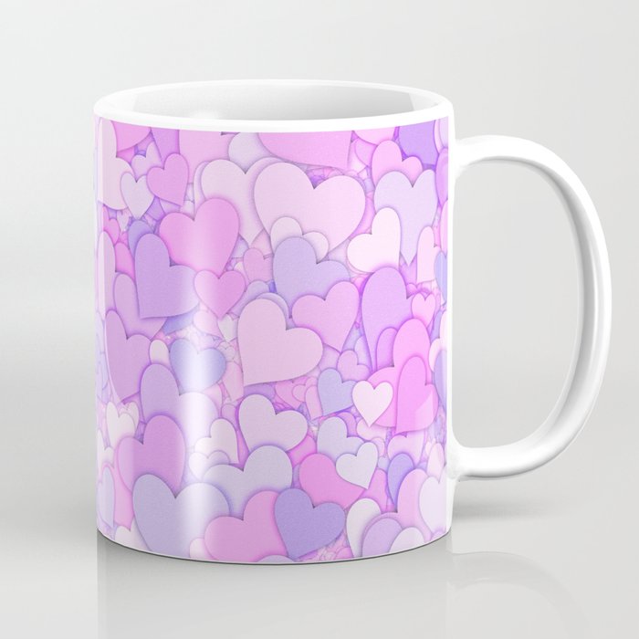 Cute Pastel Hearts 1 Coffee Mug