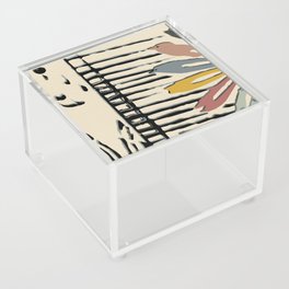 Bird Flower Acrylic Box