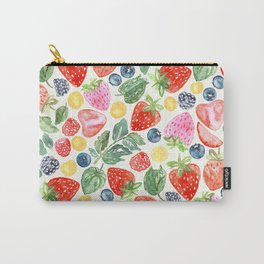Summer Berries Carry-All Pouch