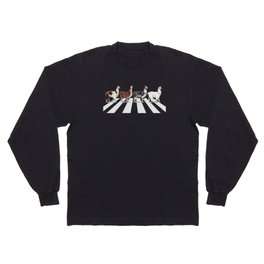 Llama The Abbey Road #1 Long Sleeve T-shirt