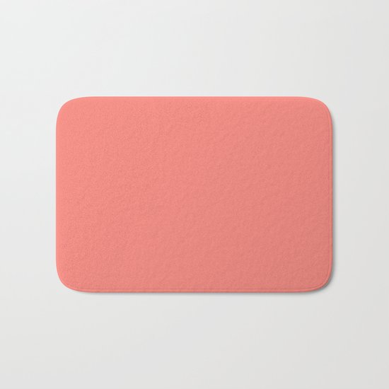 color tea rose Bath Mat