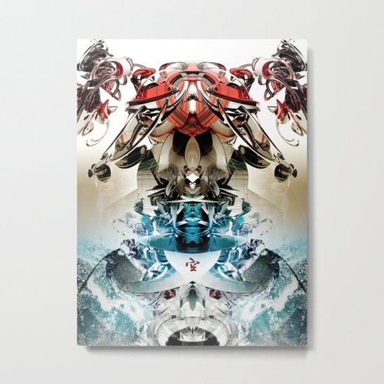Vacío Metal Print