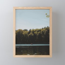 Summer Days at the Lake Framed Mini Art Print