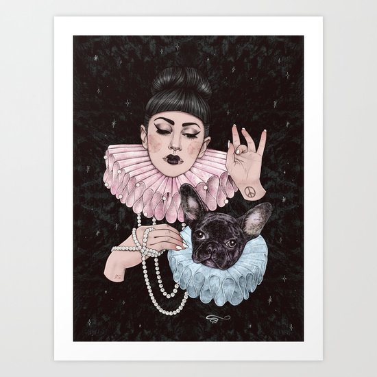 Dress Up Art Print