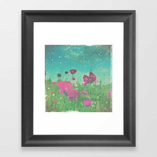 Poppies Framed Art Print