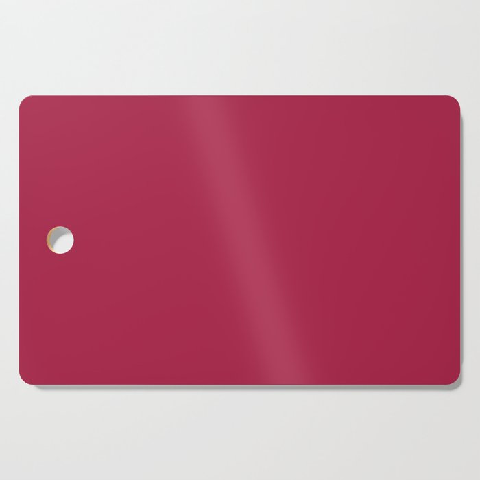 FRENCH WINE COLOR. Plain Dark Red Cutting Board