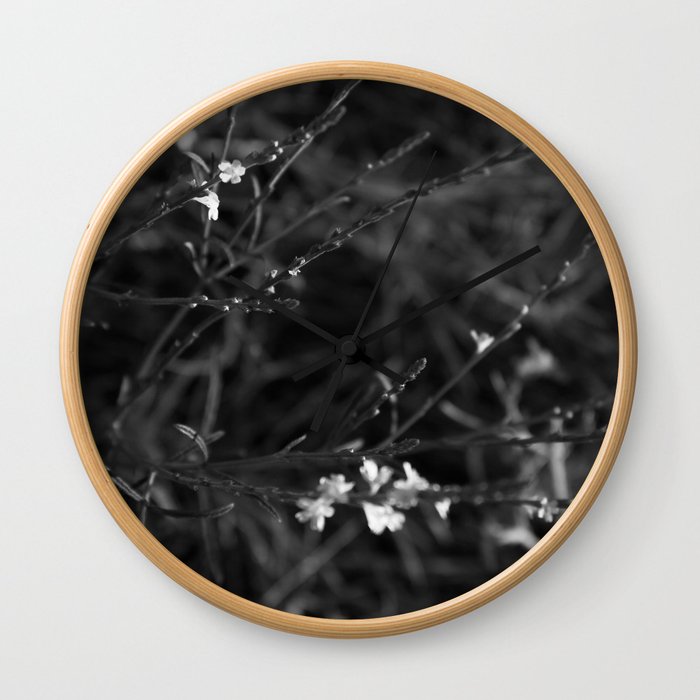 Wildflowers Wall Clock