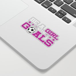 Girl With Goals Soccer product, Soccer print, Sports Tee Sticker | Graphicdesign, Teesoccershirt, Girl, Goalssoccershirt, Sweetsoccertshirt, Soccerteerocks, Life, Awesomesoccershirt, Soccer, Practice 
