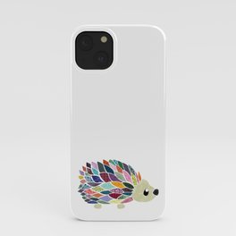 Abstract Hedgehog iPhone Case