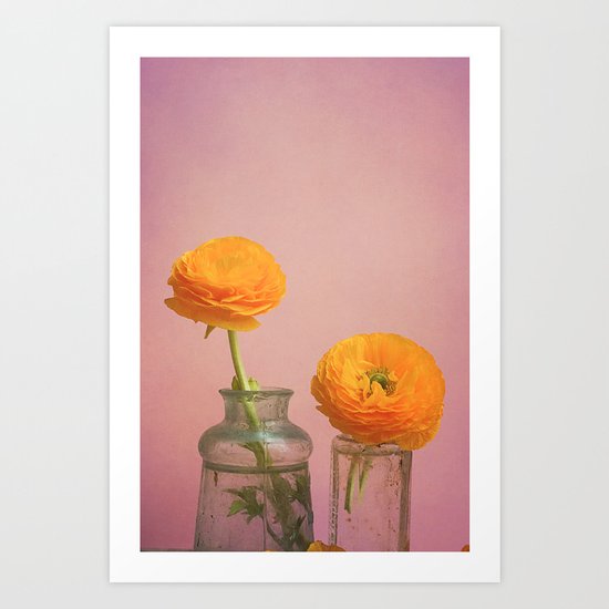 Yellow Flowers Art Print