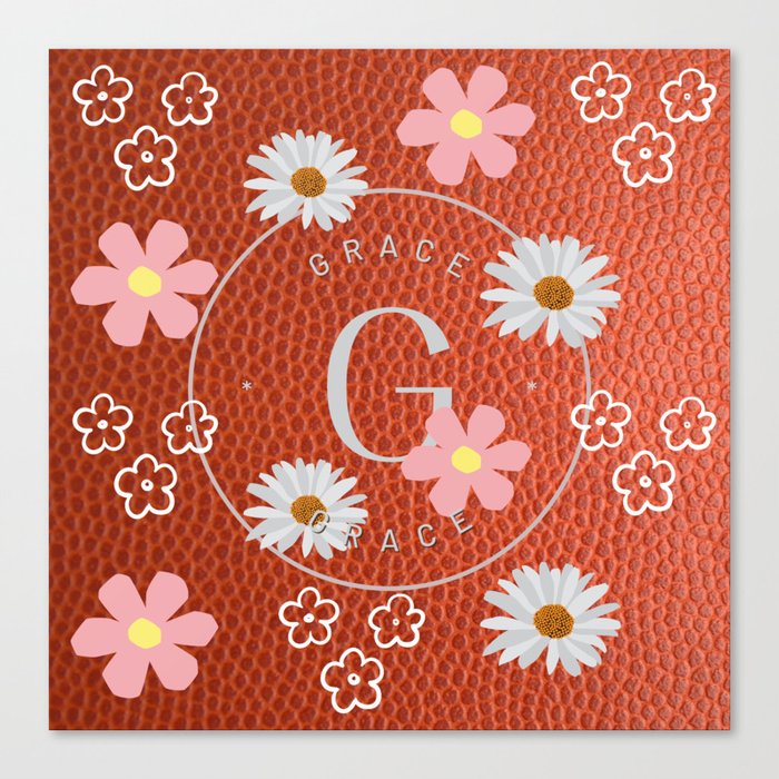 Personalised grace  Canvas Print