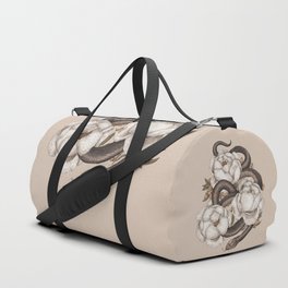 Snake and Peonies Duffle Bag