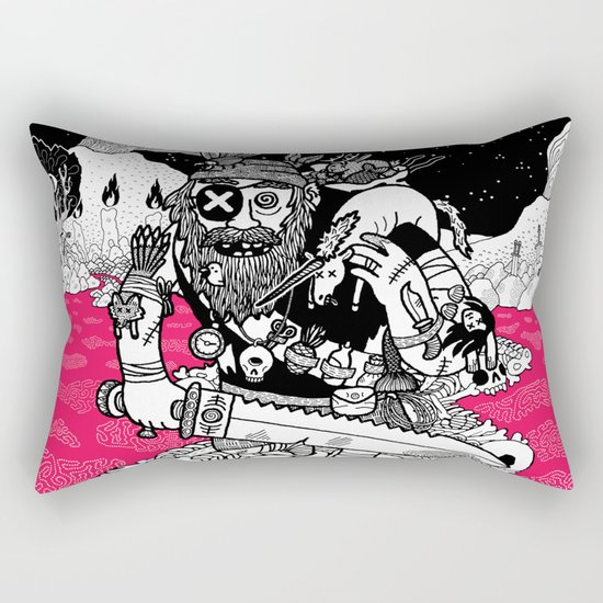 The Taxidermist Rectangular Pillow