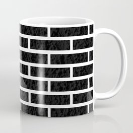 SIMILAR TO THE WALL, BLACK WHITE. SAMER BRASIL Coffee Mug