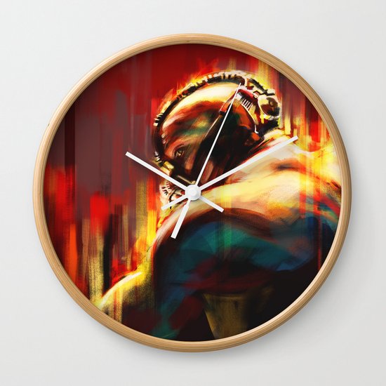 Break Wall Clock