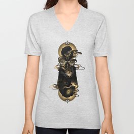 Ace of Spades V Neck T Shirt