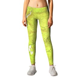 CA North Bloomfield 293572 1949 24000 geo Leggings | California, Graphicdesign, Vintage, Historical, Topographic, Topomap, Topography, Map 