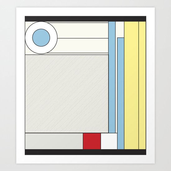 from chaos to order Art Print