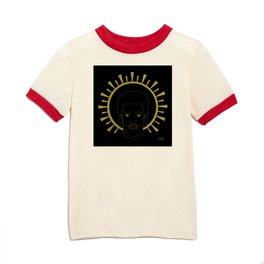 JESUS in gold ink CLOTHING Kids T Shirt