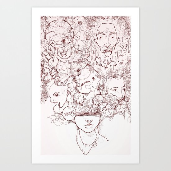 Drew Art Print