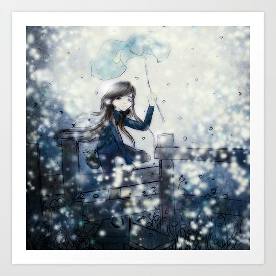 Hotaru Art Print