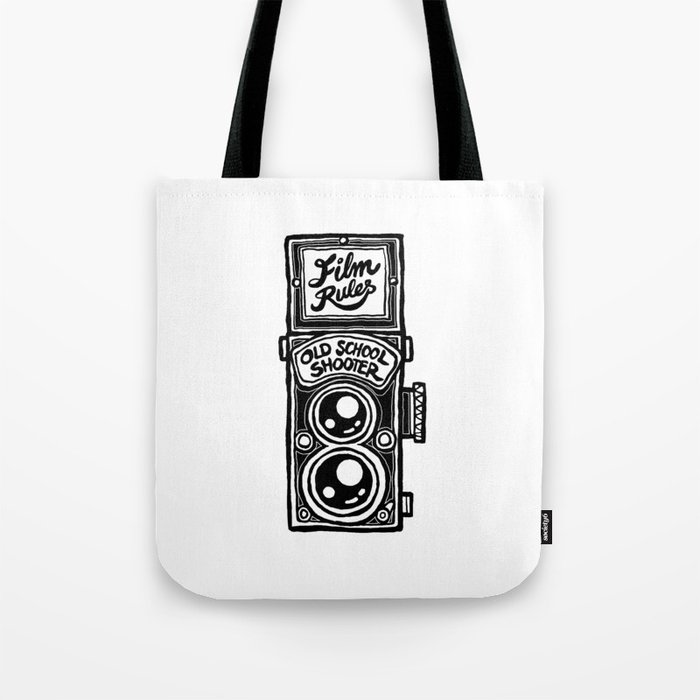 Analog Film Camera Medium Format Photography Shooter Tote Bag