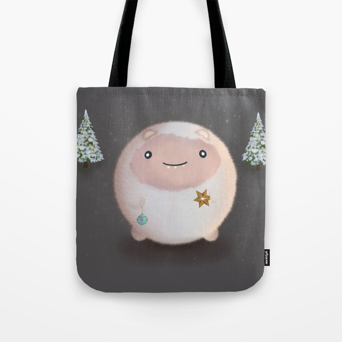 Abominable Snowman Borb Tote Bag
