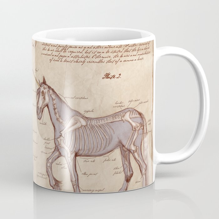 Anatomy of the Unicorn Coffee Mug