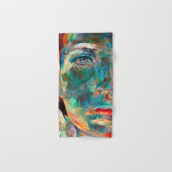 Face in Saturated Color's 2 Hand & Bath Towel