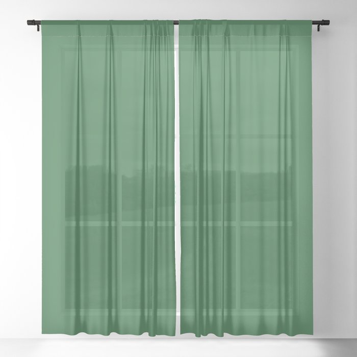 Lucky Clover Sheer Curtain