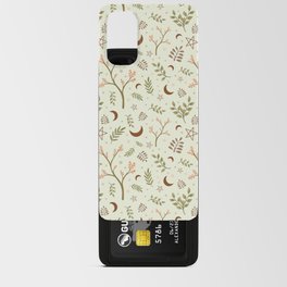 Plant Magick Nature Pattern Creme Android Card Case