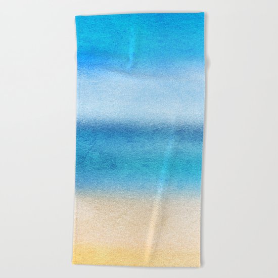 Tropical Sea #4 Beach Towel
