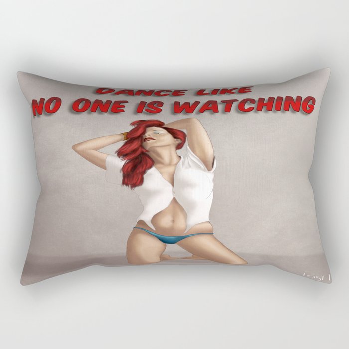 Dance Like No One Is Watching Rectangular Pillow
