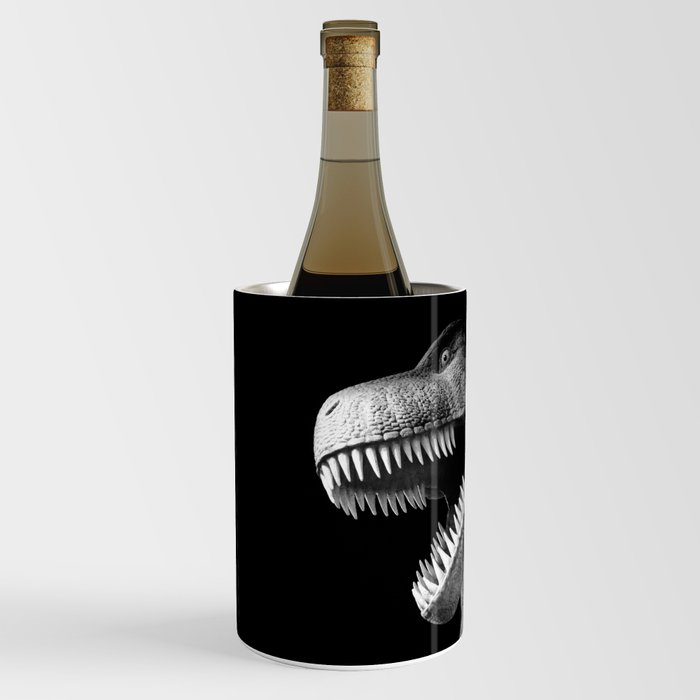 Tyrannosaurus Rex dinosaur Wine Chiller by Gaspar Avila Society6
