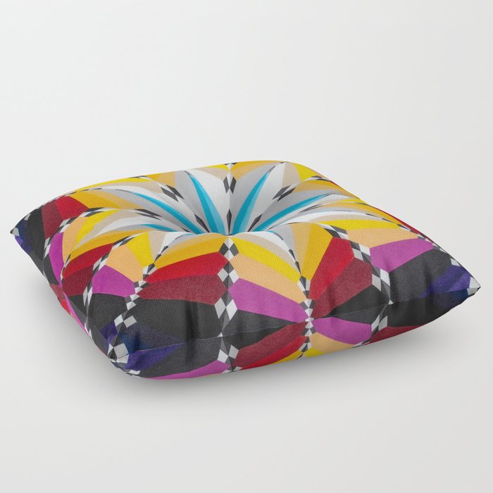 Dragonfruit (sRGB) Floor Pillow