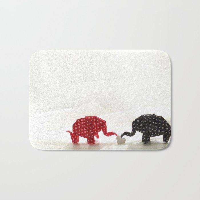 Elephant Love Bath Mat