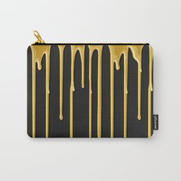 Liquid Gold Drip Carry-All Pouch